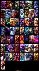 Conta lv 30 ouro V com 124 campeões e 57 skins - League of Legends LOL