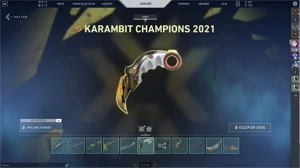 Conta Valorant com Pacote Champions 2021
