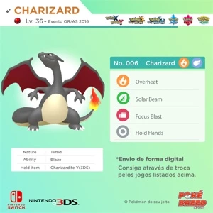 Charizard Shiny 6IVs - Pokémon