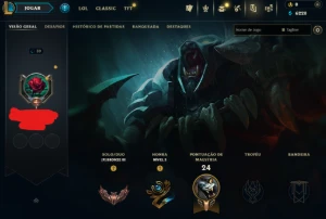 Conta Lol Bronze, Skin Ultimate, Upada À Mão, Livre De Ban - League of Legends