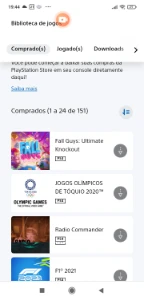 Conta da PSN com mais de 100 jogos - Outros