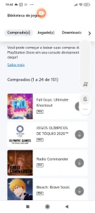 Conta da PSN com mais de 100 jogos - Outros