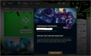 Conta de league of legends (sem elo) LOL