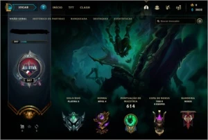 Conta LOL de 2013 varias skins vitoriosas - League of Legends