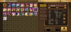 Acc Sw Gisele + Belzebu  2Ld + Mobs Rta - Summoners War