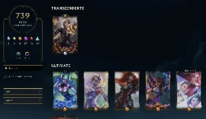 Conta LoL, Lvl:1639 Diamante, Kaisa Imortalizada + 740 skins - League of Legends