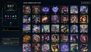 Conta LoL, Lvl:1639 Diamante, Kaisa Imortalizada + 740 skins - League of Legends