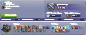 clash of clans cv09 barato