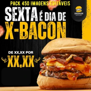 BurgerPack Pro – 450 Fotos Editáveis - Outros