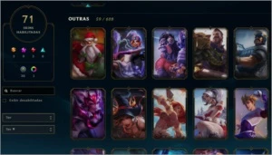 Conta League of Legends com Rammus Rei LOL