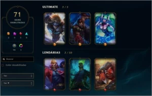 Conta League of Legends com Rammus Rei LOL