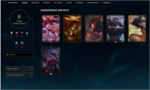 Conta League of Legends  Platina 2 LOL