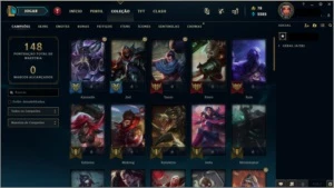 Conta platina único dono - League of Legends LOL