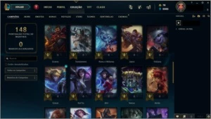 Conta platina único dono - League of Legends LOL