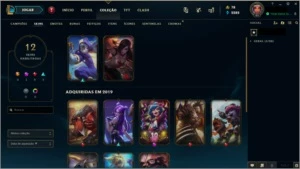 Conta platina único dono - League of Legends LOL