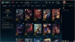 Conta platina único dono - League of Legends LOL
