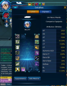 Conta Dmo La Omega - Digimon Masters Online