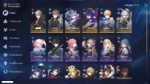 Star Rail - Seele, Jing Yuan, Silver Wolf, Welt e Gepard - Outros