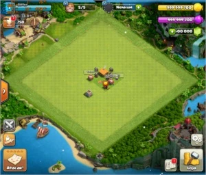 CLASH OF CLANS ( TUDO ILIMITADO) PARA ANDROID