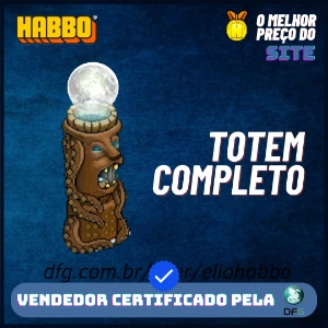 TOTEM COMPLETO HABBO -  CONTÉM BRINDE