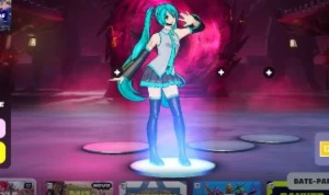 Conta com as duas hatsune miku