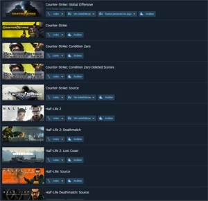 Steam old c/ cs prime + medalhas - Counter Strike