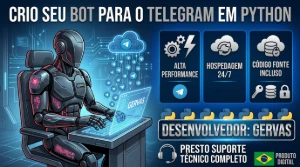Crio Seu Bot Para Telegram Sob Medida