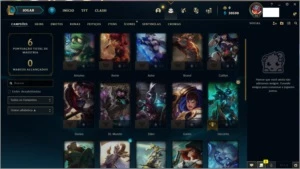 Conta League of Legends Platina 1 LOL