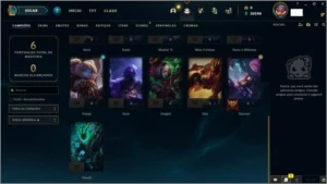 Conta League of Legends Platina 1 LOL