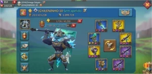 Conta Lords Mobile - Pré t5