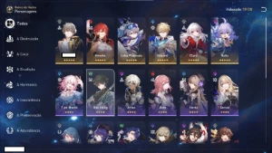 Star Rail - Silver Wolf, Gepard E1, Bailu, Clara e Himeko - Outros