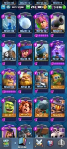 Herói Cavaleiro + 7 Evoluções [3600 Gemas] [Troféus: 7500] - Clash Royale
