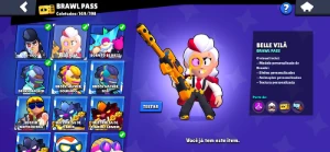 Conta Brawl Stars Completa  72K+ Troféus 300+ Skins 2019 Ano