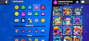 Conta Brawl Stars Completa  72K+ Troféus 300+ Skins 2019 Ano