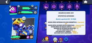 Conta Brawl Stars Completa  72K+ Troféus 300+ Skins 2019 Ano