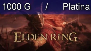 Elden Ring - Platina / 1000g / 100% troféus/conquistas  - Playstation