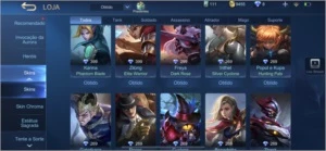 Conta MB Legends Mítico II C - Mobile Legends