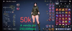 Conta de 49k Black desert