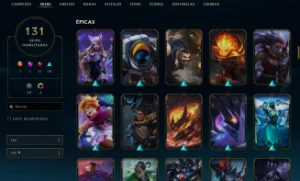 Conta De League Of Legends Lvl 174 Criada Em 2012 LOL
