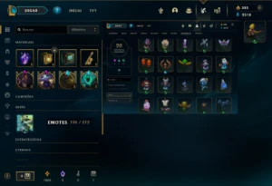 Conta lol - E1 Solo - D3 Flex - 63 Skins - League of Legends