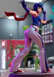 May Lee - The King of Fighters  3d stl - Others