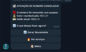 Bot Telegram Recebe SMS de Números Virtuais - Source Python - Outros
