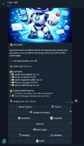Bot Telegram Recebe SMS de Números Virtuais - Source Python - Outros