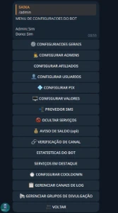 Bot Telegram Recebe SMS de Números Virtuais - Source Python - Números, Proxy e VPN