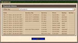 TIBIA - EK 130 - NO PVP - SWORD 93 - SEM RK - MENERA