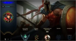 Conta platina iv - League of Legends LOL