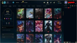 Conta Lol LVL240 Platina I (Season 10 Dima III) - League of Legends