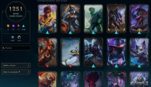 Conta de League of legends + valorant juntas LOL