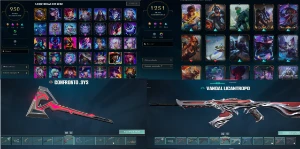Conta de League of legends + valorant juntas LOL