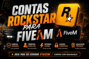 Contas Rockstar Para Fivem - GTA